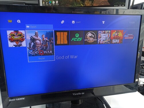 PlayStation 4 slim Sürüm 9.00 Çift Kol 1Tb