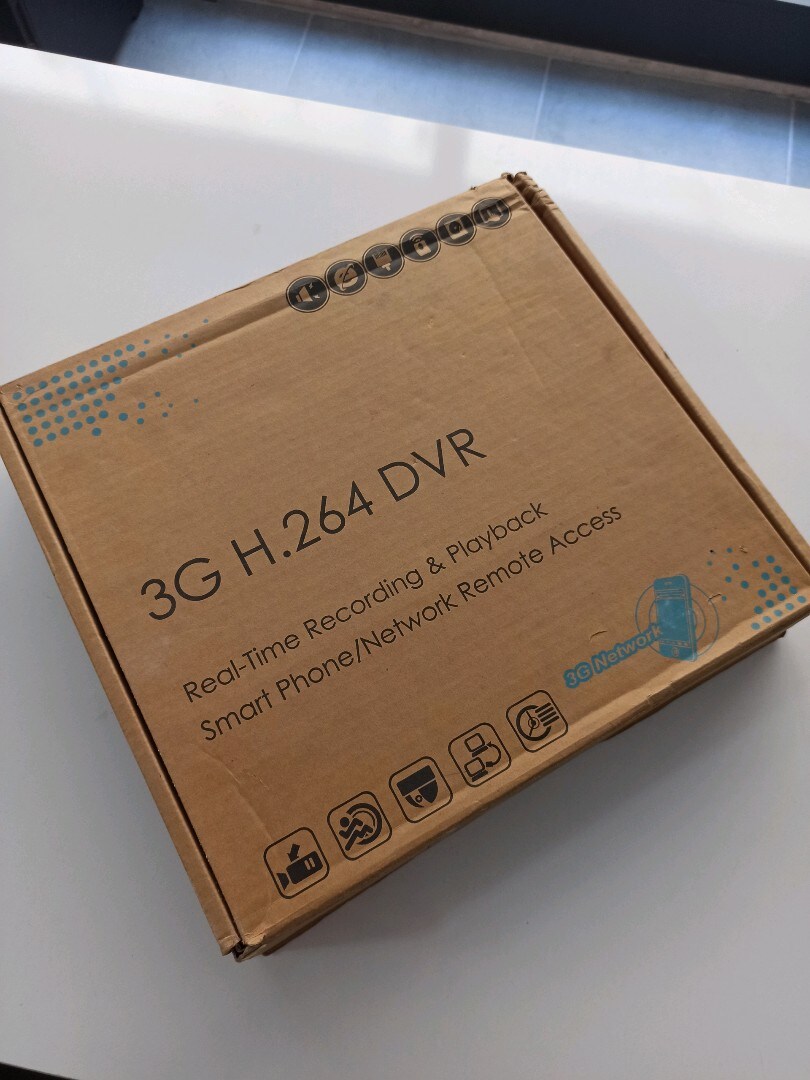 Kamera Kayıt Cihazı DVR 16 Kanal Analog Sıfır Kutusunda Kumandalı