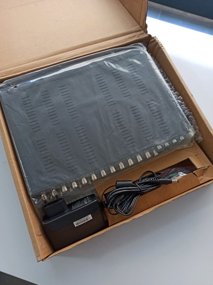 Kamera Kayıt Cihazı DVR 16 Kanal Analog Sıfır Kutusunda Kumandalı