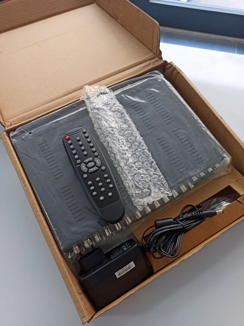 Kamera Kayıt Cihazı DVR 16 Kanal Analog Sıfır Kutusunda Kumandalı