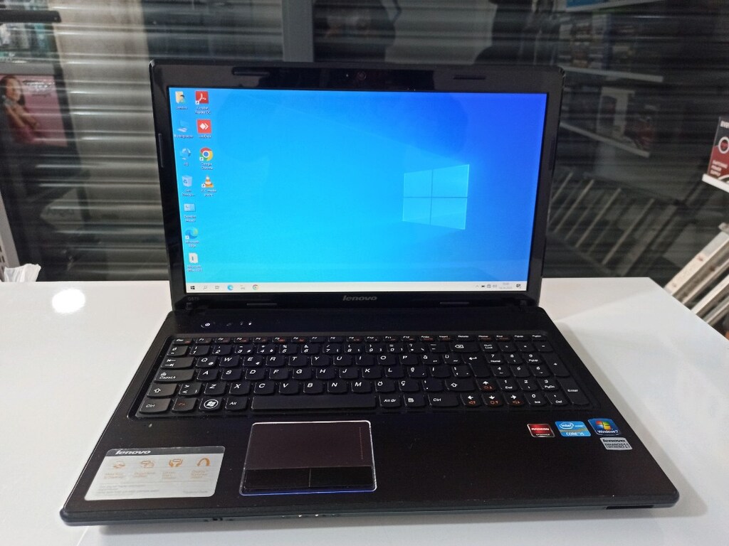 Laptop, Lenovo IdeaPad G570 intel i5 (2.Nesil) - 8 Ram - 240 SSD - Radeon 6300M 1 GB Ekran kartı- 15.6