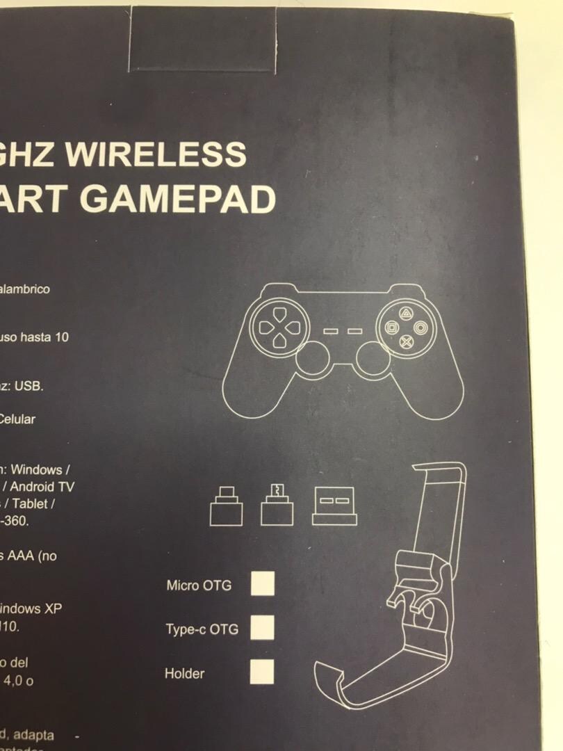 Gamepad - PS3, PC, Tablet, Telefon Uyumlu, Sıfır Paketli